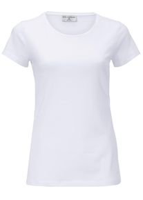 Heine, Damen Rundhalsshirt, Weiß