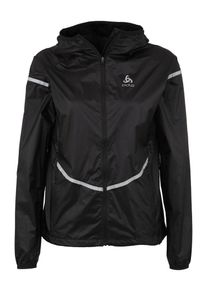 Odlo, Damen Sportjacke, Schwarz / Weiß