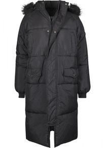 Urban Classics, Damen Mantel, Schwarz