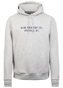 New Era, Herren Kapuzenpullover 'Branded', Hellgrau