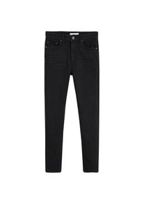 Mango, Damen Jeans 'Bstretch', Black Denim