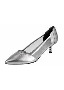 Heine, Damen Pumps, Silber