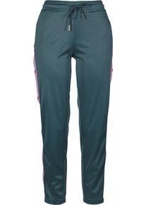 Urban Classics, Damen Track Pants, Smaragd / Pink