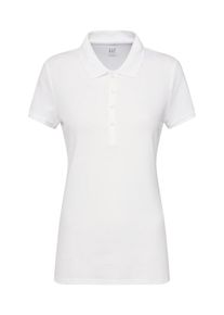 GAP, Damen Shirt 'PIQUE POLO', Weiß