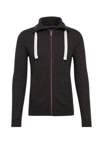 Tom Tailor, Herren Strickjacke, Schwarz