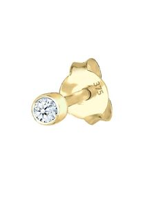 Elli Premium, Damen Ohrstecker, Gold