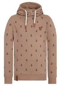 Naketano, Herren Hoody, Chamois / Ultramarinblau