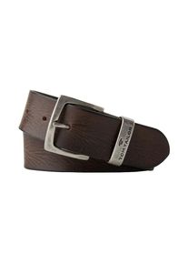 Tom Tailor, Herren Lederg&uuml;rtel, Schoko