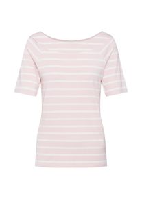 More & More MORE & MORE, Damen Shirt, Rosa / Weiß
