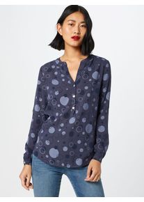 Zwillingsherz, Damen Bluse, Blau