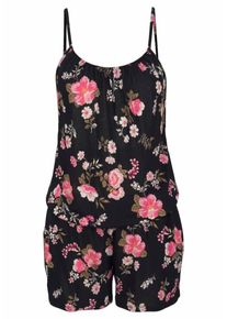 Lascana, Damen Overall, Rosa / Schwarz