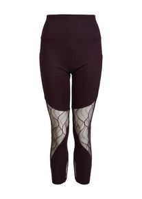 Marika, Damen Sporthose 'ARABELLA', Dunkellila / Transparent