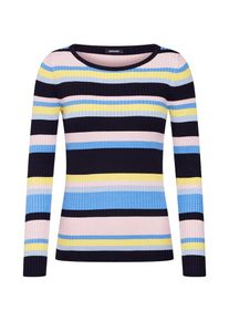 More & More MORE & MORE, Damen Pullover, Blau / Mischfarben / Schwarz