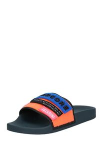 Diesel, Herren Sandalen 'SA-VALLA', Orange / Schwarz