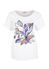 TRIANGLE, Damen Shirt, Wei&szlig;