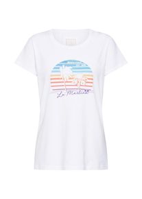 La Martina, Damen Shirts 'WOMAN T-SHIRT S/SL STRETCH COT', Weiß