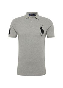 Polo Ralph Lauren, Herren Poloshirt 'SSKCBPPSLM-SHORT SLEEVE-KNIT', Grau