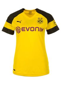 Puma, Damen Trikot 'Borussia Dortmund Home 2018/2019', Gelb / Schwarz