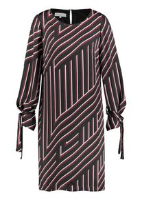 talkabout, Damen Kleid, Bordeaux / Schwarz / Weiß