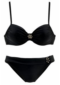 Lascana, Damen Bügel-Bikini, Schwarz