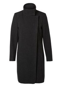 Selected Femme, Damen Woll-Mantel, Grau