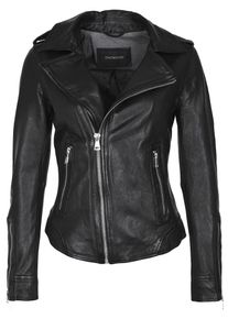 Oakwood, Damen Lederjacke, Schwarz