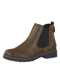 Marco Tozzi, Damen Boots 'Feel', Braun / Schwarz