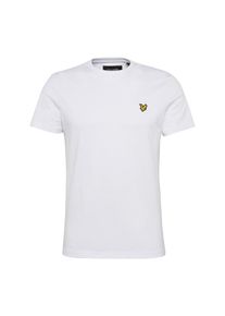 Lyle & Scott Lyle & Scott, Herren T-Shirt mit Marken-Badge, Wei&szlig;