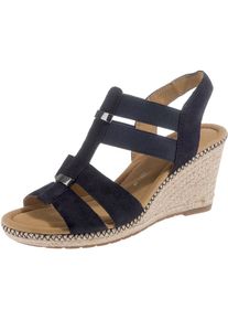 Gabor, Damen Sandaletten, Hellbeige / Schwarz