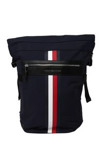 Tommy Hilfiger, Damen Cityrucksack, Navy / Hellrot / Schwarz / Wei&szlig;