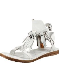 A.S.98, Damen Klassische Sandalen, Weiß