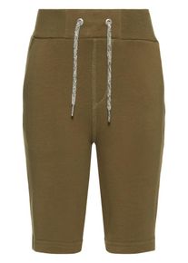 name it, Lange Sweatshorts, Oliv