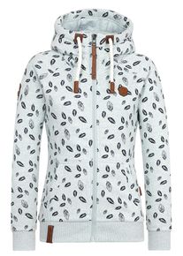 Naketano, Damen Sweatjacke, Anthrazit / Hellgrau