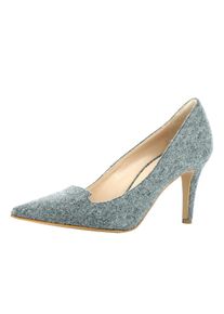 Evita, Damen Pumps, Rauchgrau