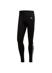 adidas Performance, Herren Tights 'Run', Schwarz / Weiß