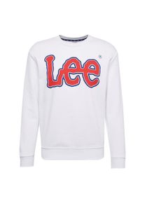Lee, Herren Sweatshirt, Rot / Weiß