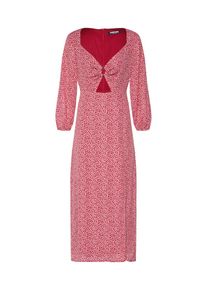 Fashion Union, Damen Kleid 'LAYNEY', Rot / Weiß