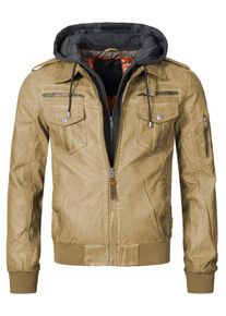 INDICODE JEANS, Herren Jacke 'Aaron', Sand