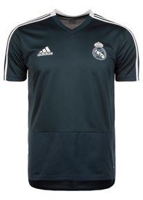 adidas Performance, Herren Trainingsshirt 'Real Madrid', Tanne / Wei&szlig;