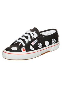 Superga, Damen Sneaker '2750 Fancot Belle', Schwarz / Wei&szlig;