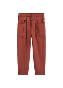 Mango, Damen Hose 'Cargo', Rostbraun