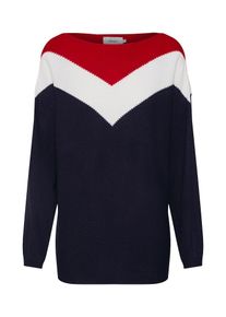 Only, Damen Pullover 'onlTILDA L/S', Blau / Rot / Wei&szlig;