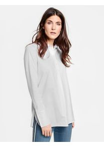 Gerry Weber, Damen Bluse, Weiß
