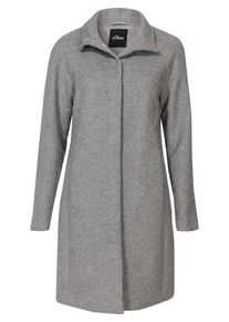 s.Oliver BLACK LABEL, Damen Wollmantel, Grau