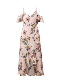 Tom Tailor Denim, Damen Kleid, Gelb / Oliv / Helllila / Pink / Pastellpink