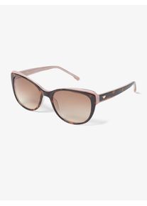 Tom Tailor, Damen Sonnenbrille, Kastanienbraun / Rostbraun / Rosa