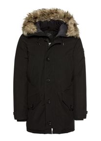 Polo Ralph Lauren, Herren Parka 'FAILLE-ANNEX DOWN PARKA', Schwarz