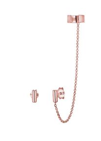 Elli, Damen Ohrringe, Rosegold