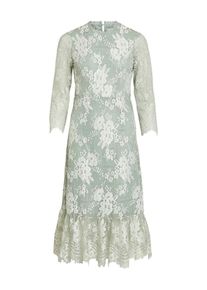Vila, Damen Kleid, Pastellblau / Weiß