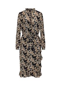 Sisters Point, Damen Kleid 'VALLI-DR4', Senf / Schwarz